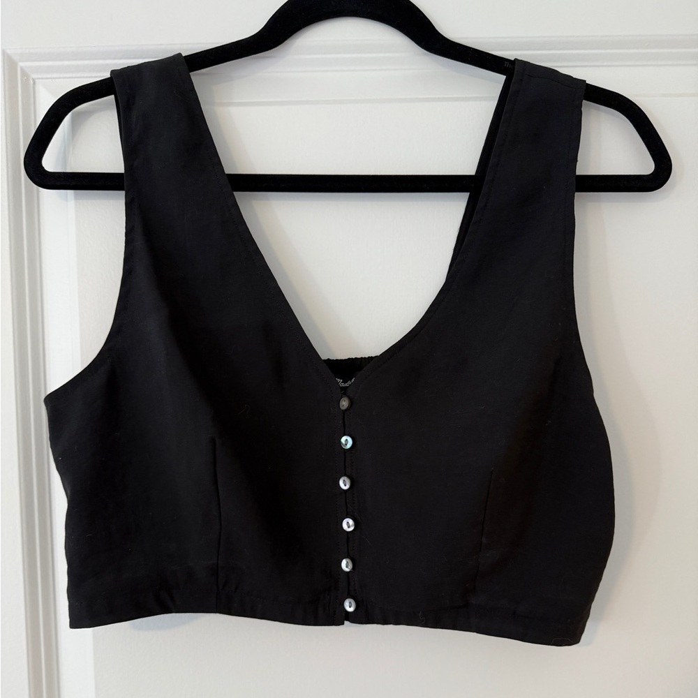 NWT Madewell Cropped Vest